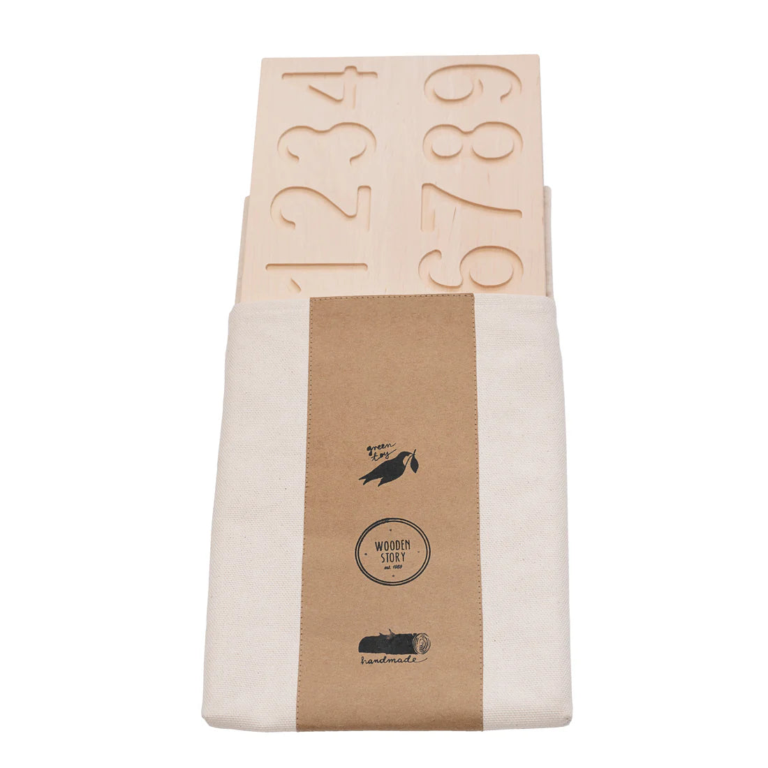 Drewniana Tablica Numeryczna Montessori