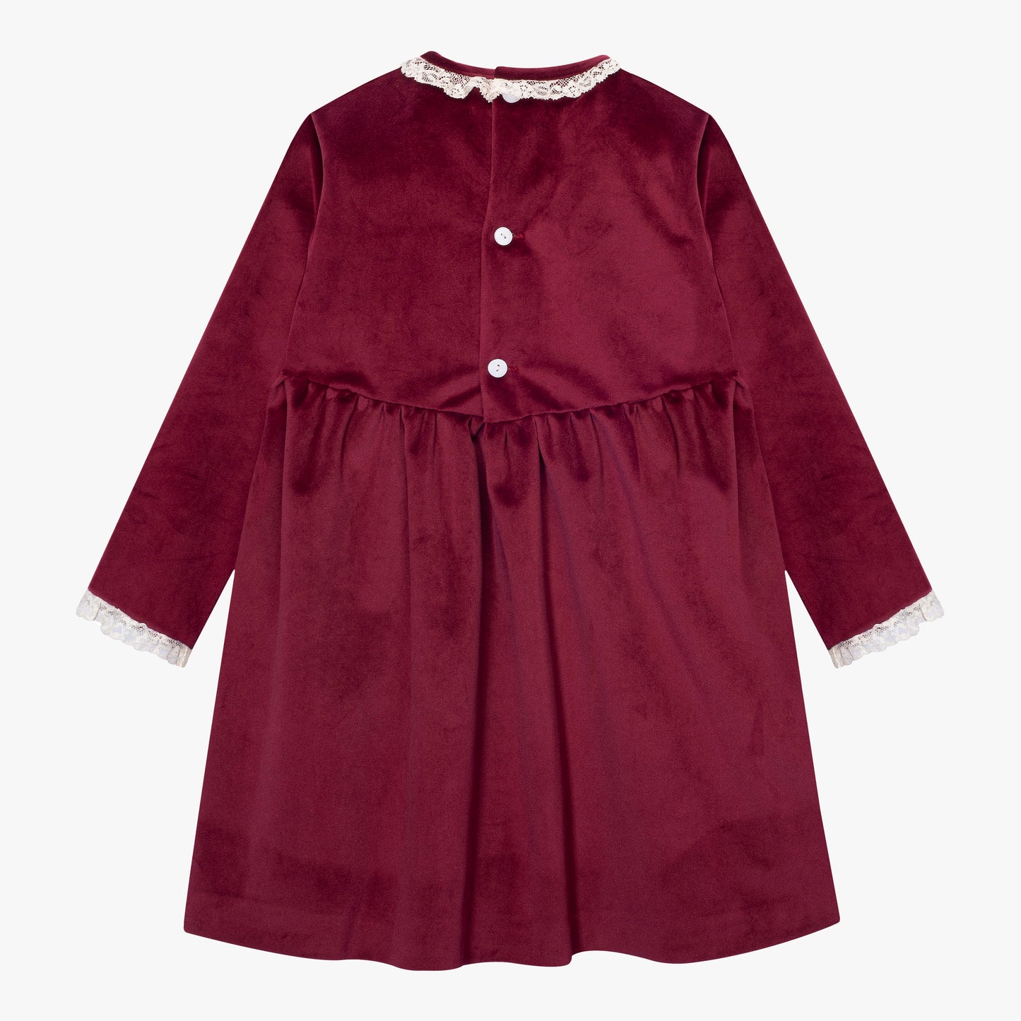 Sukienka bordowa świąteczna