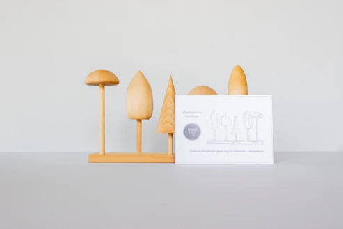 Drewniana Układanka Korony Drzew