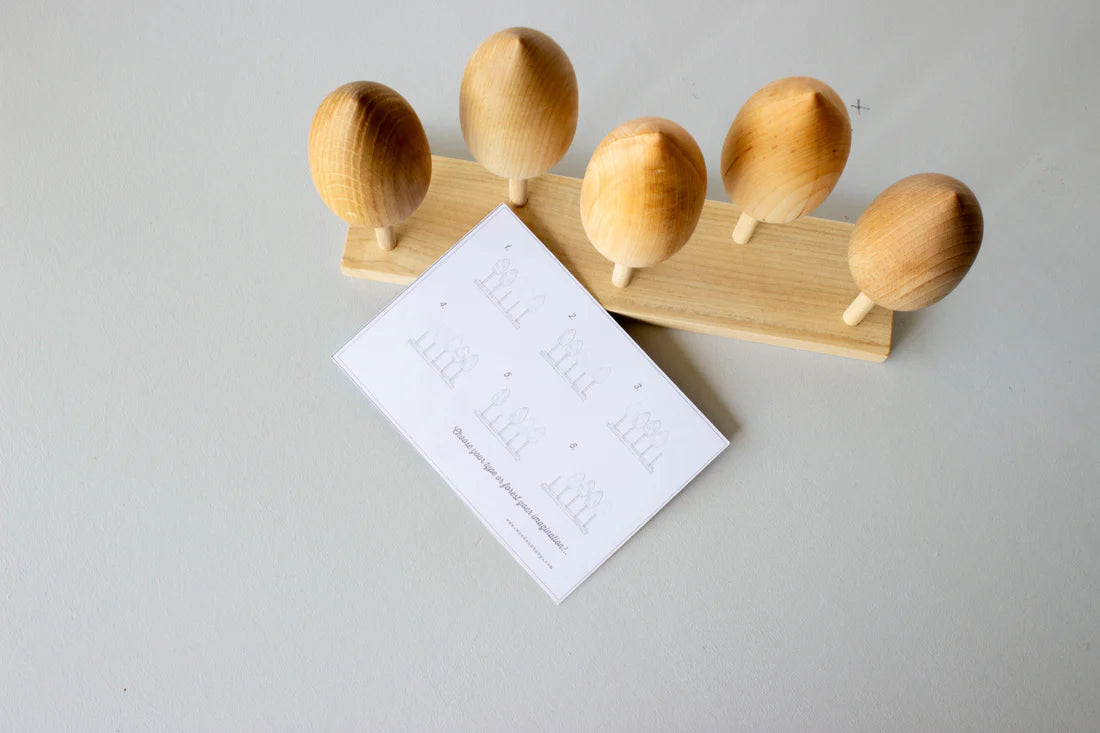 Drewniana Układanka Gatunki Drzew