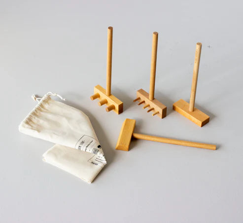 Wooden Accessories for Montessori Trays