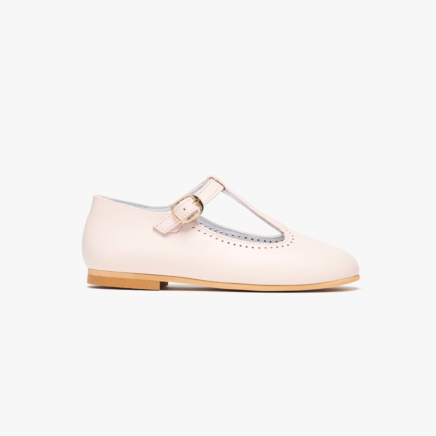 Pink mary jane ballerinas