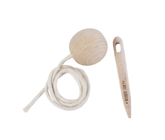 Wooden Threading Needle XL