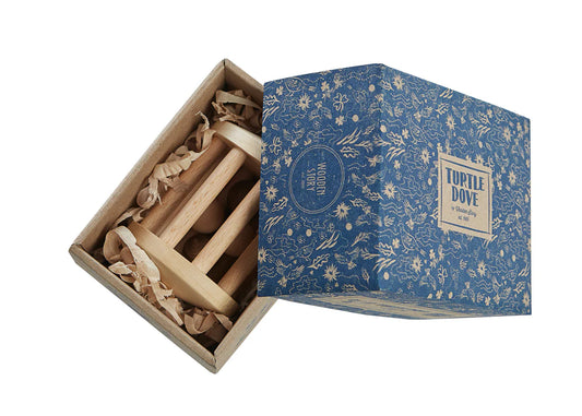 Wooden Turtle Rattle