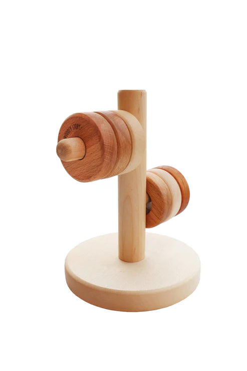 Wooden Montessori Puzzle Horizontal Tower