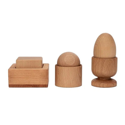 Montessori Egg, Sphere and Square Set