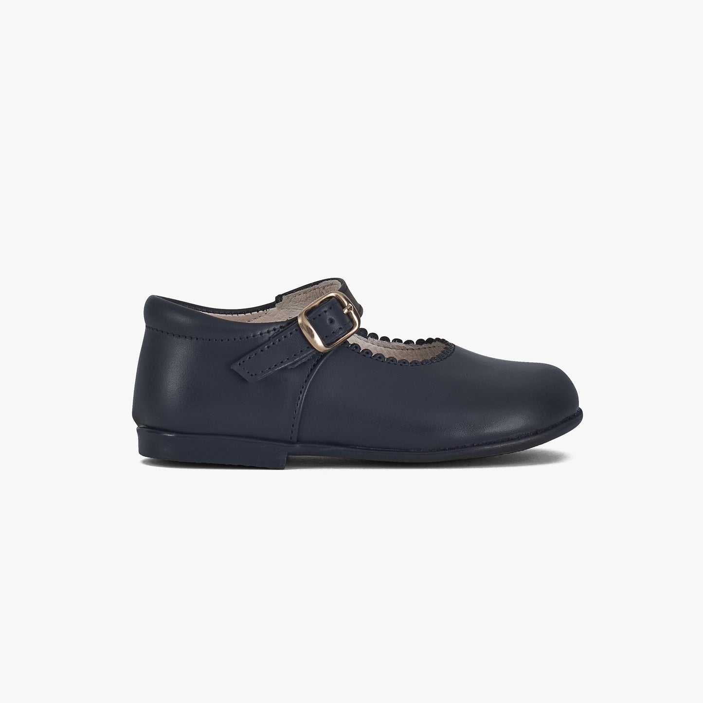 Navy Blue Classic Mary Jane Ballet Flats