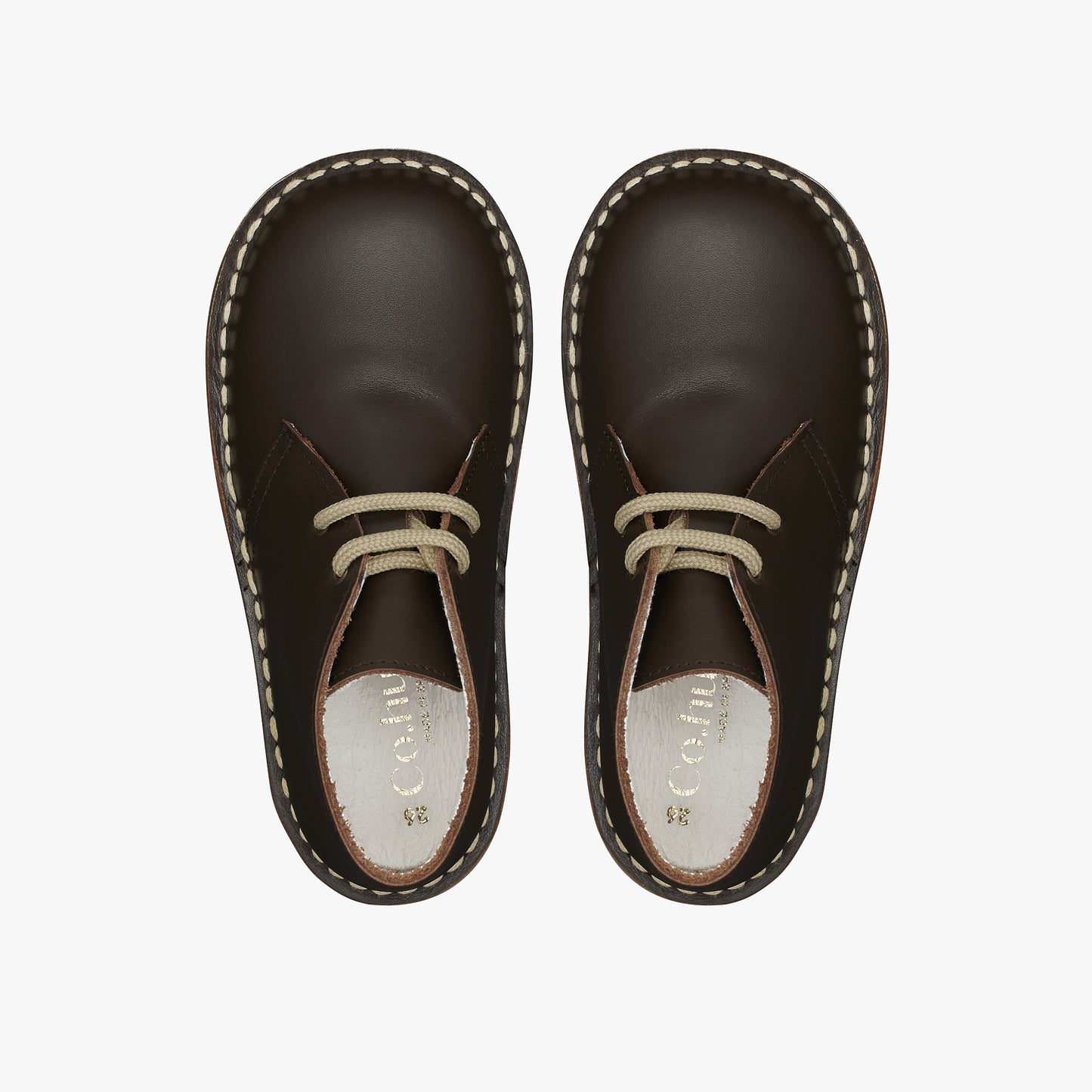 Brown safari boots