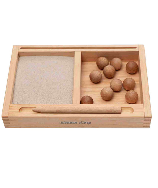 Montessori Tray with Handle 2-Piece